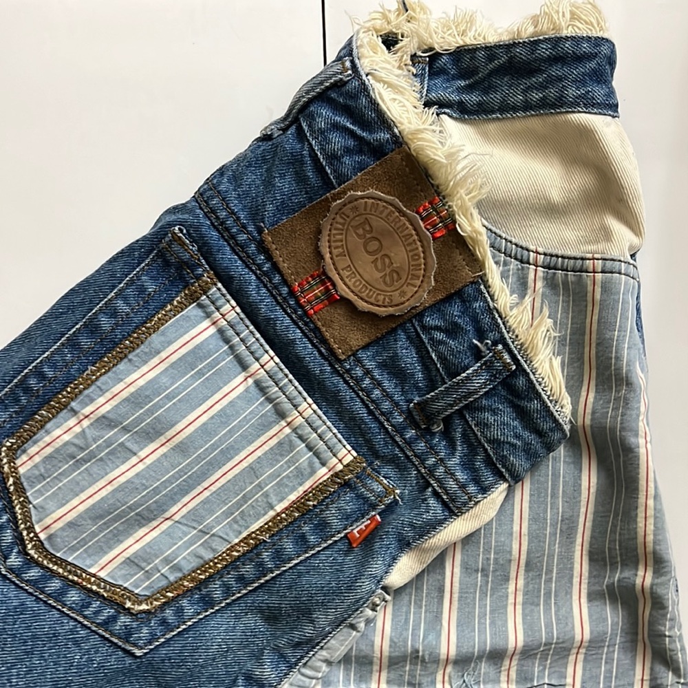 Boss jean shorts